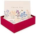 Product Image. Title: Sparkly Garden Thank You Box Notecard set of 14