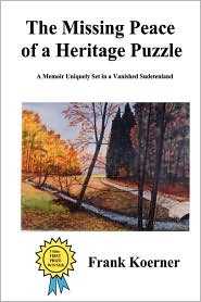 The Missing Peace of a Heritage Puzzle by Frank Koerner: Book Cover