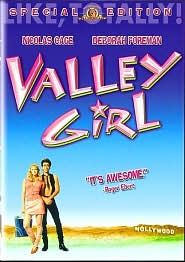 Valley Girl with Nicolas Cage: DVD Cover