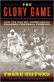 The Glory Game by Frank Gifford: Book Cover