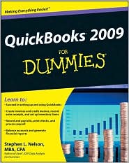 QuickBooks 2009 For Dummies by Stephen L. Nelson: Book Cover