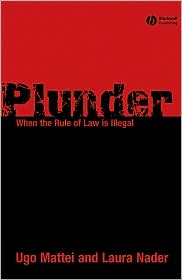 Plunder by Ugo Mattei: Book Cover