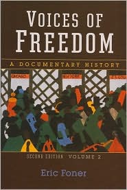 Voices of Freedom by Eric Foner: Book Cover