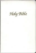 First Communion Bible: New American Bible (NAB), white imitation leath