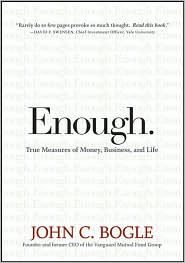Enough by John C. Bogle: Book Cover