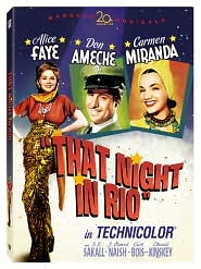 That Night in Rio with Alice Faye: DVD Cover