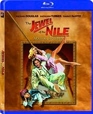 The Jewel of the Nile with Michael Douglas: Blu-ray Cover