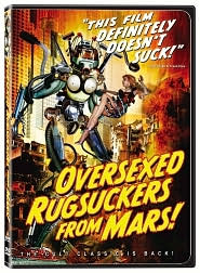 Over-Sexed Rugsuckers from Mars starring Dick Monda: DVD Cover