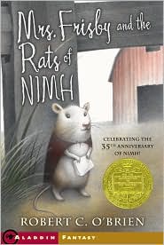 Mrs. Frisby and the Rats of NIMH by Robert C. O'Brien: Book Cover