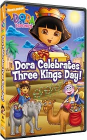 Dora the Explorer - Dora Celebrates Three Kings Day: DVD Cover
