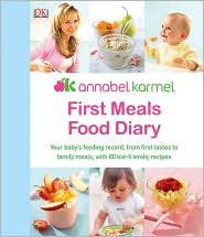 First Meals Food Diary by Annabel Karmel: Book Cover