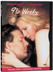 9 1/2 Weeks with Mickey Rourke: DVD Cover