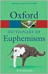 Book Cover Image. Title: A Dictionary of Euphemisms, Author: by R. W. Holder