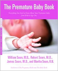 Premature Baby Book by William Sears: Book Cover