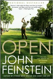 Open by John Feinstein: Book Cover