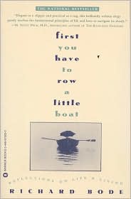 First You Have to Row a Little Boat by Richard Bode: Book Cover