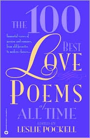 The 100 Best Love Poems of All Time by Leslie Pockell: Book Cover