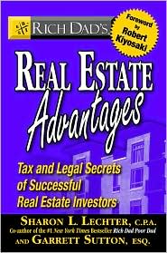 Rich Dad's Real Estate Advantages by Sharon Lechter: Book Cover