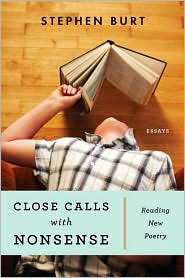 Close Calls with Nonsense by Stephen Burt: Book Cover