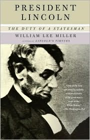 President Lincoln by William Lee Miller: Book Cover