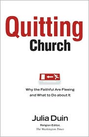 Quitting Church by Julia Duin: Book Cover