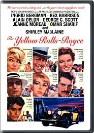 The Yellow Rolls-Royce with Rex Harrison: DVD Cover