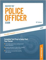 Master the Police Officer Exam by Arco: Book Cover