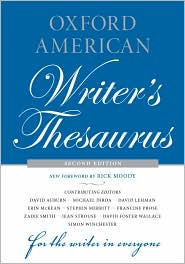 Oxford American Writer's Thesaurus by Oxford University Press Staff: Book Cover