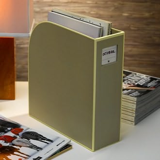 Magazine Box Beige by SemiKolon: Product Image