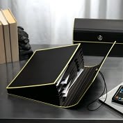 Product Image. Title: Accordeon File Folder Black