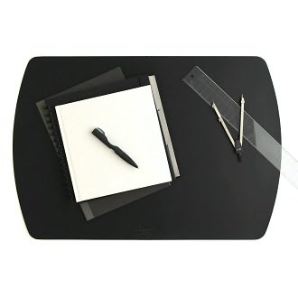 Desk Blotter Black by San Lorenzo International, Inc.: Product Image