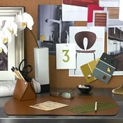 Product Image. Title: Desk Blotter Cognac