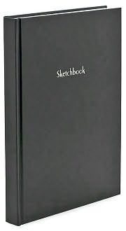 Basic Black Sketchbook (8"x11") by Barnes & Noble: Product Image