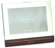 Product Image. Title: Quote Frame "That Word Is Love" on Wood Base (4"x6")