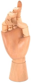 Wooden Female Hand Artist's Model