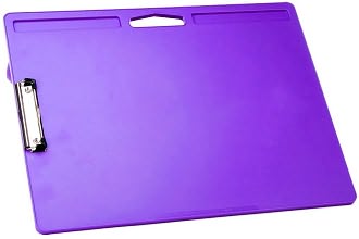 Purple Jumbo Lapdesk with clip