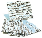 Product Image. Title: Jonathan Adler Words File Folders, Set of Six (9x12)