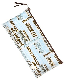 Jonathan Adler Words Pencil Case (4x9) by Barnes & Noble: Product Image