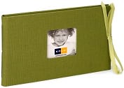 Product Image. Title: Noci Sage Cloth Photo Album (4.5x6.75)
