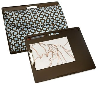 Jonathan Adler Kensington Brown & Blue Lap Desk by Barnes & Noble: Product Image