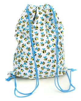 Bees Drawstring Backpack by Barnes & Noble: Product Image