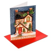 Product Image. Title: Winter Warmth Christmas Boxed Card