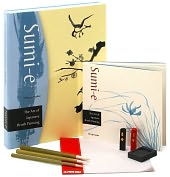 Product Image. Title: Sumi-e Kit: The Art of Japanese Brush Painting