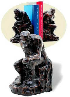 Rodin's  Thinker Bookends (Paired Set) by Barnes & Noble: Product Image