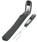 Product Image. Title: BBQ Fork Thermometer & Case