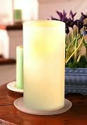 Product Image. Title: Everlasting Flameless Vanilla Candle (6 Pillar)