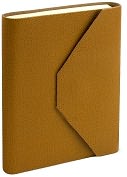 Product Image. Title: Embossed Leather Journal with Magnetic Closure (Tan/5x7)