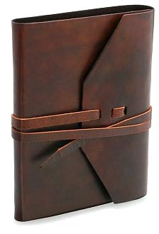 Writing Journals: Rustic Brown Italian Leather