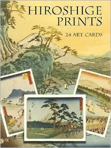 Hiroshige Japanese Prints 24 Cards