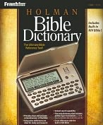Product Image. Title: Holman Bible Dictionary with NIV Bible